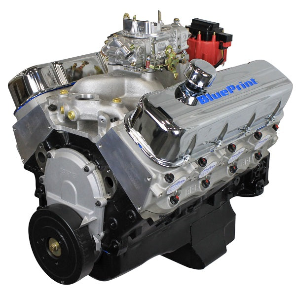 New BluePrint Big Block GM 454 c.i. Crate Engine - dressed longblock w/ carb - BP454CTC
